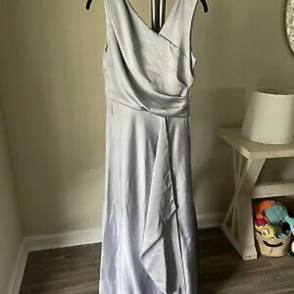 espen satin maxi dress BHLDN Espen Dress